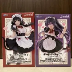 デート・ア・ライブ 時崎狂三 夜刀神十香　フィギュア２点まとめ売り