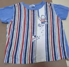 familiar　ストライプ　Tシャツ　120