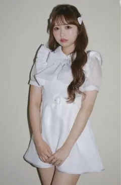 evelyn ♡バイカラーリボンロンパース♡