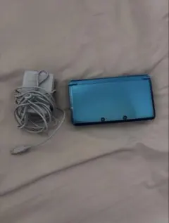 Nintendo 3DS 本体 青 充電器付き