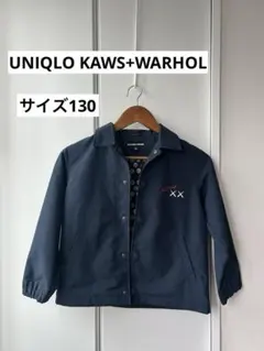 UNIQLO KAWS+WARHOL ジャケット ジャンパー　130cm キッズのサムネイル