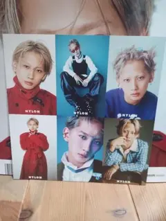 NYLON Japan guys 2026年 6月号 鈴木凌 カード