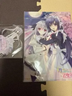 色づく世界の明日から 月白瞳美 月白琥珀 アクリルスタンド クリア
