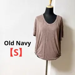 Old Navy 【S】ブラウン 半袖チュニック オールドネイビー