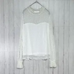 レース　トップス　インナー　Mサイズ
