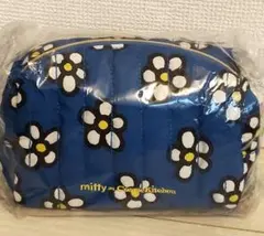 miffy × CosmeKitchen 花柄ポーチ　ミッフィー　ミラー付未使用