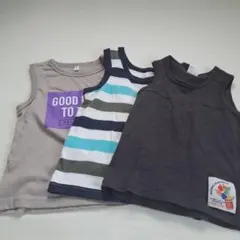 子ども　ノースリーブ　セット　100サイズ　男児