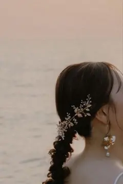 ウェディング Brideme ヘッドドレスアクセサリー HD-37 前撮り 小物