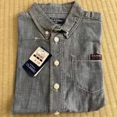 デニムシャツ　130 新品未使用タグ付き　半袖