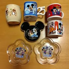 東京ディズニーリゾート スーベニアカップ・プレート7点セット