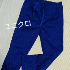 65.ユニクロ★レギンスパンツ★ドット水玉★