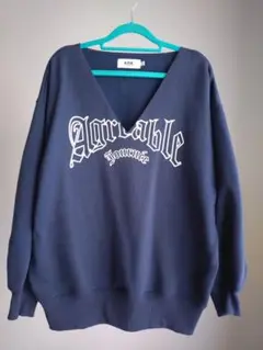 AZUL アズール トレーナー 紺色　Mサイズ