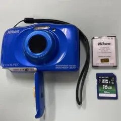 Coolpix s33 ニコンクールピクス Nikon - 中古 Nikon COOLPIX S33