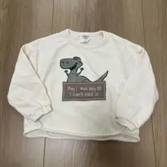 LAGKAW 恐竜プリント トレーナー 100cm