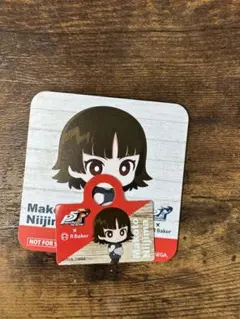 バッジ　ペルソナ5　新島 真　ふぉーちゅんアクリルバッジ ペルソナ5ザ・ロイヤル ふぉーちゅん☆アクリルバッジ BOX