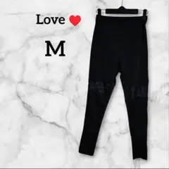 Love 【M】ジョガーパンツ ブラック