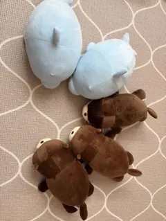 水族館　イルカ　カワウソ　ぬいぐるみ