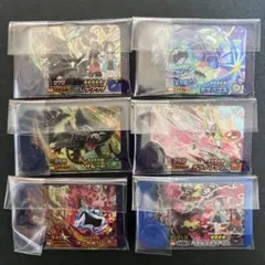 ポケモンフレンダ　第3弾レックウザ・テツノブジン・テラパゴス・ザルード6枚セット