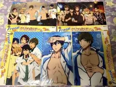 未開封　Free! クリアポスター コンプリート5種セット　A３サイズ　遙　真琴
