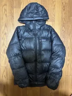 patagonia ブラック フィッツロイダウンパーカー XS 初期型 M相当