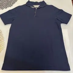 STYLE ADDITION ポロシャツ 02ネイビー 日本製【美品】着用1回