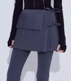 SORIN Pleats Ribbon Mini Skirtのサムネイル