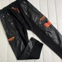 美品　マークアンドロナ　デザイン◎ 異素材　カーゴパンツ　サイズ50 LL