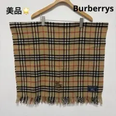 美品✴︎Burberrys バーバリー　ノバチェックマフラー　ストール　膝掛け
