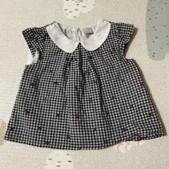 プティマイン チェリー刺繍 チュニック 90サイズ