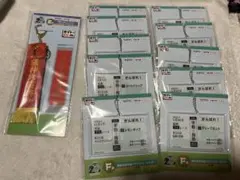 タイトーくじ　ホースヒーローズ　優勝レイ風タグ勝馬投票券風アクキー 11点まとめ