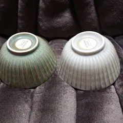 MINORU TOUKlストライプ飯碗 2個セット