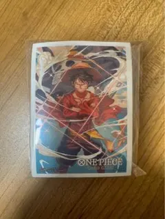 新品未開封！ワンピースカードゲーム リミテッドスリーブ ルフィ