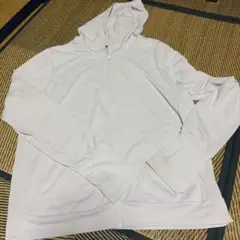 ベ*ト様 ラベンダーしまむらクロッシィメッシュ フルジップパーカー