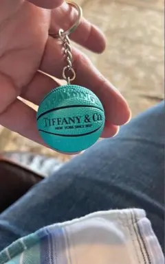 Tiffany basketball key ring (一個)