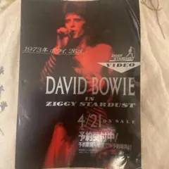 DAVID BOWIE IN ZIGGY STARDUST ビデオ