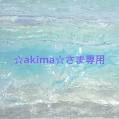 ☆akima☆さま専用