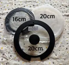 アイリスオーヤマ 鍋ふた 等16cm 、20cm セットのサムネイル
