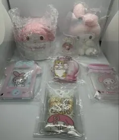 マイメロディ まとめ売り アクリルキーホルダーなど