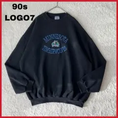 90s NBA MINNESOTA TIMBERWOLVES 刺繍 スウェット