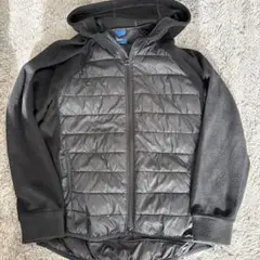 Gap フード付きブラックジャケット XL 150cm