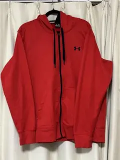 UNDER ARMOUR フルジップジャケット XXL レッド