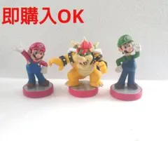 スーパーマリオ amiibo 初期化済み ルイージ クッパ スマブラ