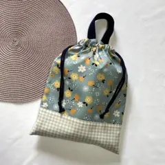 体操服入れ　裏地あり　お着替え袋　入園入学グッズ　男の子　女の子　ハンドメイド