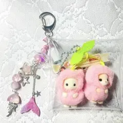 【S051】シルバニアファミリー　赤ちゃん　ケース　持ち運びキーホルダー