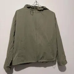 GLACIER グラシア　オリーブグリーン フード付きジャケット　ジャンパー