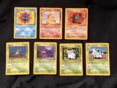 ポケカ　英語版　旧裏　ポケカ　7枚セット　まとめ売り②