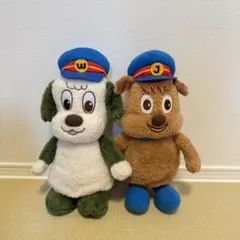 わんわん　ジャンジャン　ぬいぐるみセット いないいないばあ