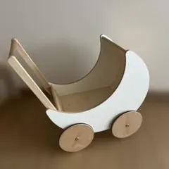 ooh noo 木製　手押し車 ホワイトのサムネイル