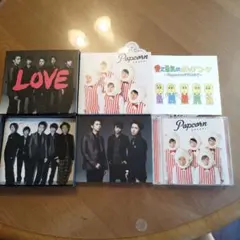 ARASHI 「LOVE」「Popcorn」アルバム 2枚まとめ売り