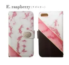 ラズベリー ピンク ビジュー スマホケース デコレーション かわいい オシャレ